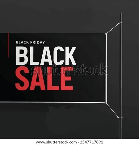 Black Friday Vector Style Typography