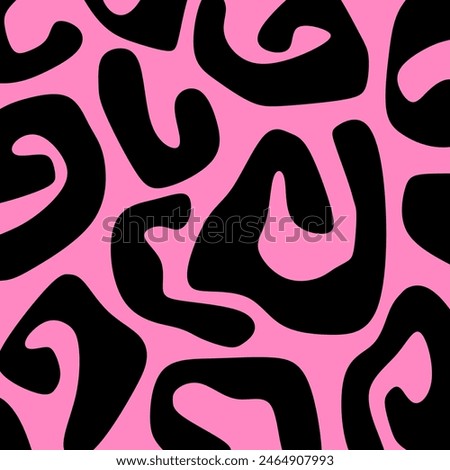 Abstract hand drawn decorative pattern. Vector Illustration.