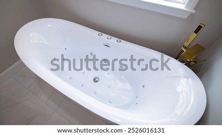 Similar – Foto Bild X auf Badewanne Metall