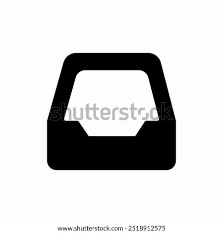 mail inbox icon sign vector