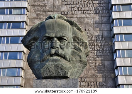 Similar – Image, Stock Photo Monument to Marx and Engels