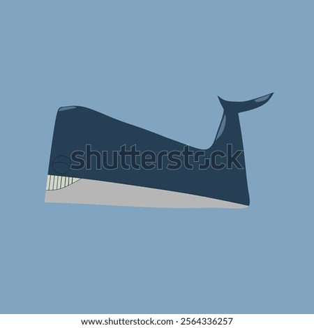 Jakarta, december 29, 2024
I made this vector work inspired by the shape of a tape dispenser, then I added some body parts and... it turned out to be a cute whale