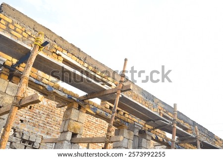 Similar – Foto Bild treppe vorher. Baustelle