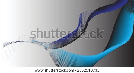 Similar – Image, Stock Photo blue wave Design Joy Waves