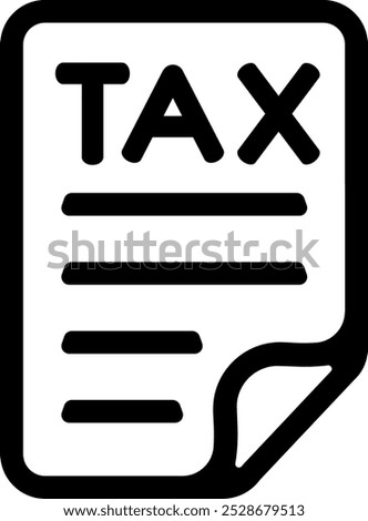 tax taxes taxation form accounting file document report 2847