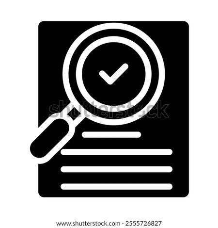 Refinement vector icon, refinance, clipboard, files icon. isolated silhouette vector icon