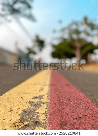 Similar – Image, Stock Photo Signal Strips