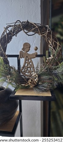 Similar – Image, Stock Photo Christmas angel Farm