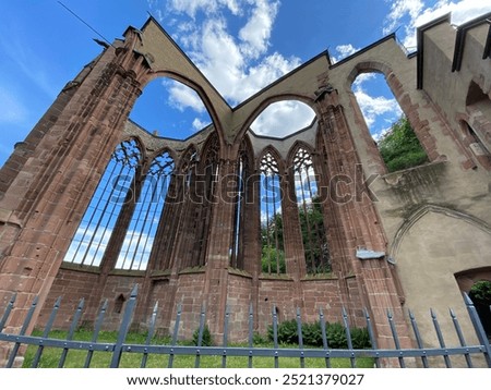 Similar – Image, Stock Photo Old church against blue sky