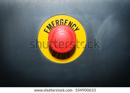 Emergency Button Stock Photo 104900633 : Shutterstock