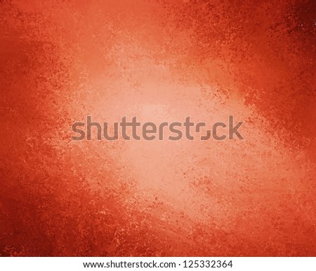 abstract red background brown orange corners and peach center, warm rich colors with vintage grunge background texture, red orange paper or website template background design page for brochure layout