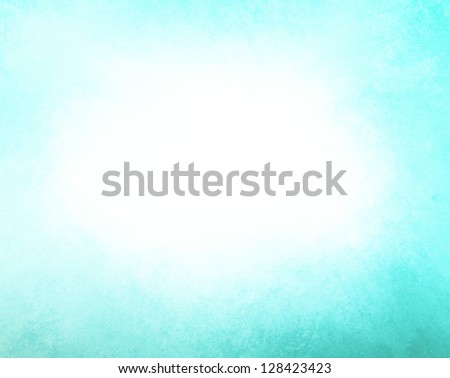 abstract blue background white cloud in sky concept or white center color splash for text blended bright sky blue color, vintage grunge background texture design layout, Easter spring background web