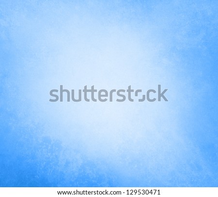 pale sky blue background soft pastel vintage background grunge texture light  solid design white background, cool plain wall paper, old blue painted  abstract background blue color border for Easter - Stock Image -
