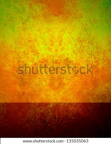 abstract orange background gold green vintage grunge background texture layout, distressed old worn texture cement wall background paint brown dirty paper graphic art image for website design or app