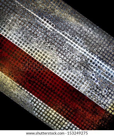 abstract black background red silver grunge texture stripe