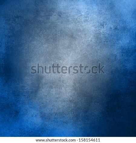 Blue gray background paper design, evening sky cloud concept illustration art for graphic art in poster ad web or other materials with vintage grunge background texture and white spotlight