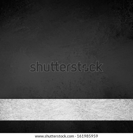 monochrome black and white background layout design illustration with white gray parchment ribbon stripe for elegant formal style backdrop or web template background