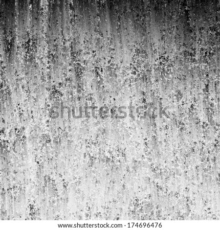 abstract black white background design, aged vintage grunge background texture, rough distressed pitted peeling texture painted wall, cool artsy background for web template or product design backdrop