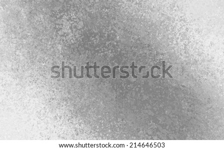 white gray background with monochrome grayscale color splash design element angled from corner to corner, distressed old vintage textured paper with gray crackled painted center