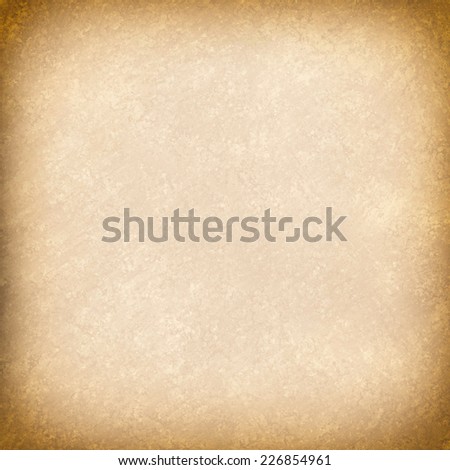 abstract brown background beige tan color, plain simple background with vintage grunge background texture, light center, beige brown paper style or old sepia parchment