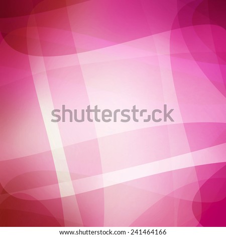 abstract lines and waves background design, white and pink layers with graceful white curving lines pattern
