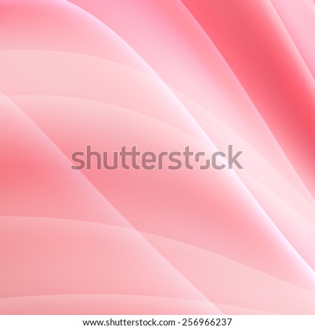 abstract white and pink background with pattern of random line design elements in graceful curves and arches