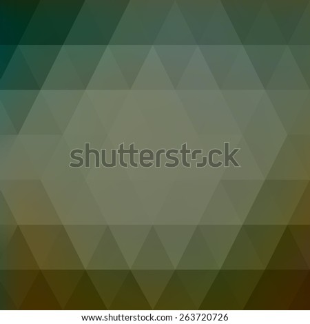 faded vintage background in dull gray green and blue colors with distressed low poly triangle shape overlay