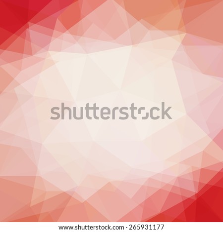 abstract pink white and red low poly background with triangle shapes design element, rumpled paper effect with double exposure layers