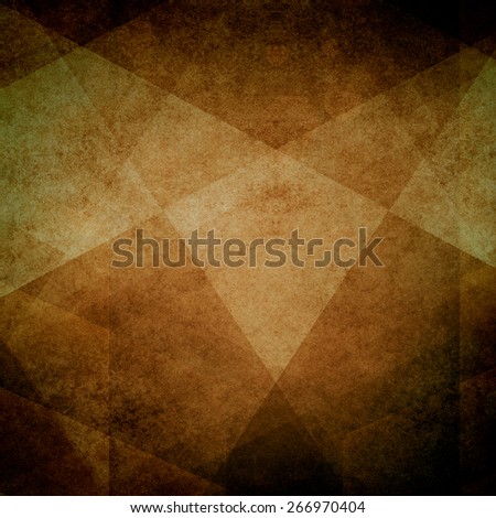 brown design element background. rustic country western colors of tan brown and black in angled squares diamonds and triangle pattern, earthy colors