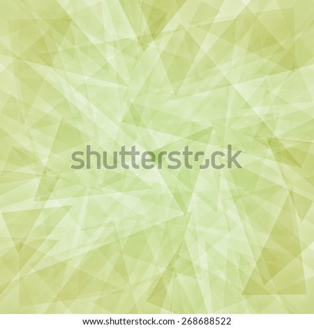 abstract green background white striped pattern and blocks in diagonal lines with vintage green texture