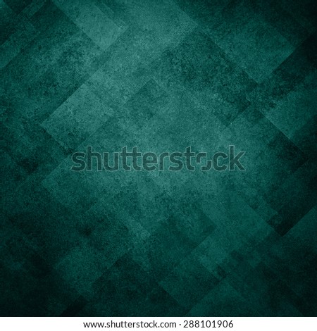 abstract teal background image pattern design on old vintage grunge background texture, teal paper diagonal block pattern with geometric shapes and line design elements, luxury background for web ad