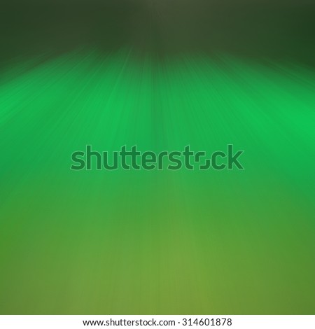 green background with black zoom blur effect on top border, elegant abstract green background design