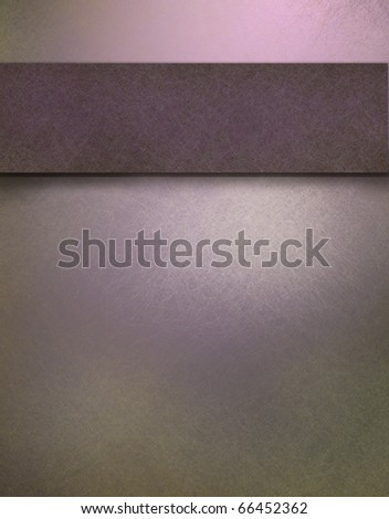 soft faded purple background with highlight, texture, graphic art design layout, darker purple stripe for copy space to add your own text, title, or image