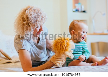 Similar – Image, Stock Photo Affection even after 60 years together