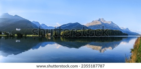 Similar – Image, Stock Photo View of the Sil Canions from the river