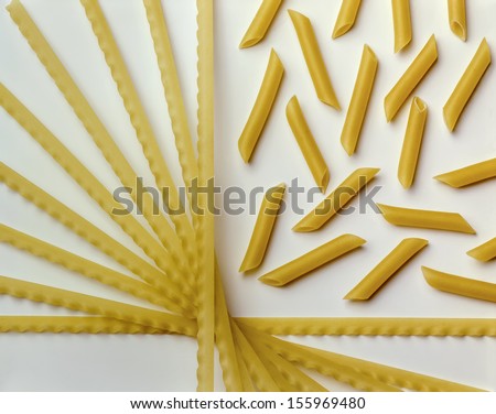 Food - italian durum wheat pasta (film scan)