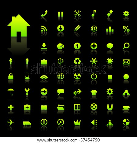 Vector collection of web icons