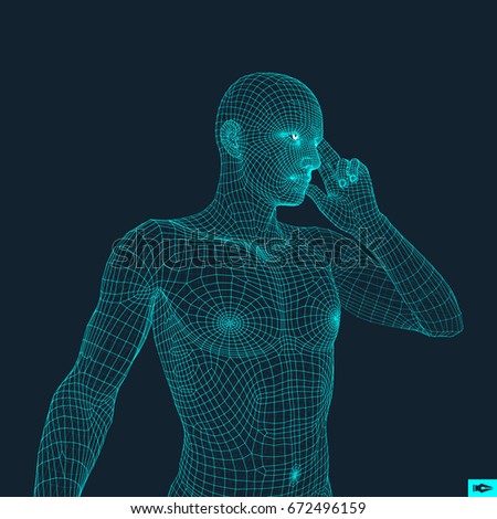 Similar – Image, Stock Photo Male torso with a lot of moles,