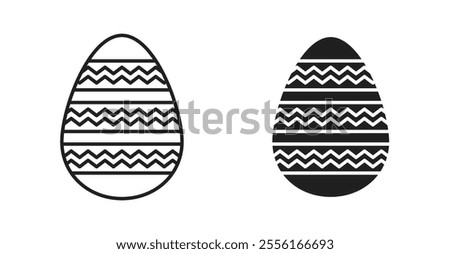 Easter egg Filled flat icons set for apps and web ui designs.