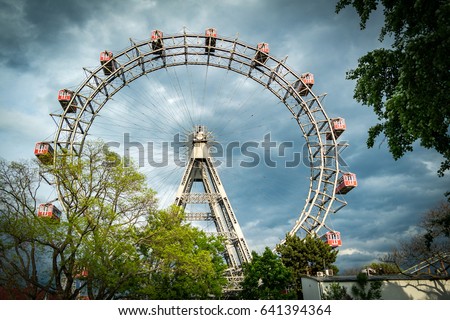 Similar – Foto Bild Vienna Prater | Riesenrad