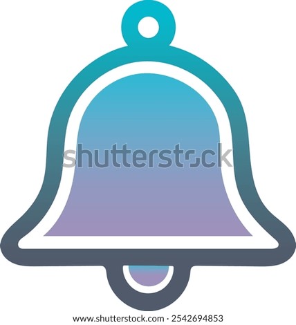 Simple Notification Bell Icon Design