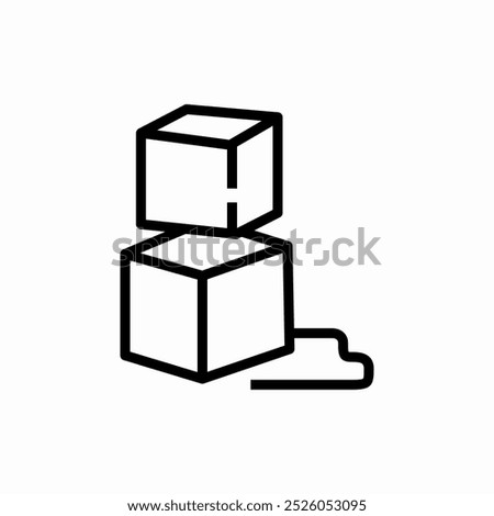 melting ices icon sign vector