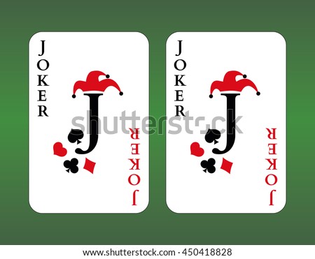 Playing cards. Joker 