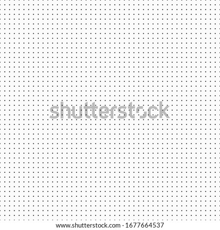 Vector dot seamless grid wireframe textured pattern. Vector regular grid from dots. Seamless illustration for print and web design. 
