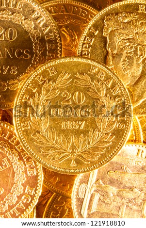 Gold Napoleon coins treasure