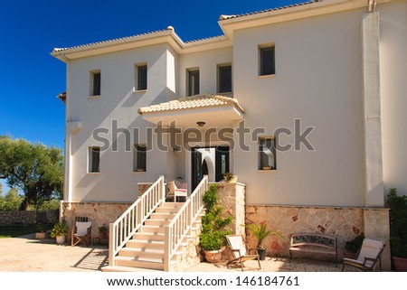 Luxurious villa  resort in Greece