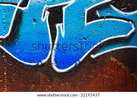 an awesome colorful graffiti Picture