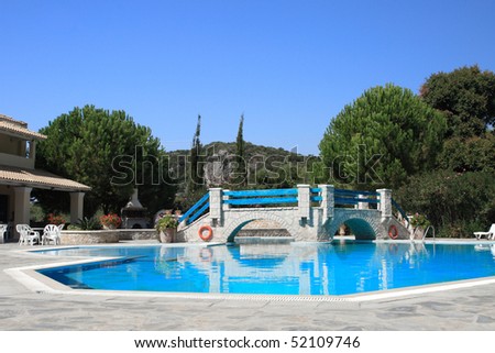 greek islands hotel swimming pool