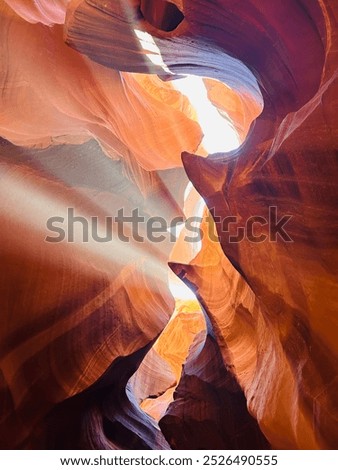 Similar – Foto Bild Antelope Canyon, tritt ein