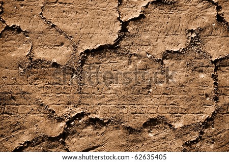 Grunge Crack Dirt Road Background Texture